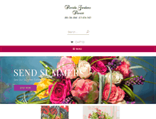 Tablet Screenshot of floridagardensflorist.com